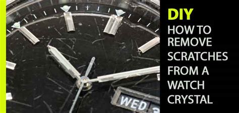 How to Easily Remove Scratches from Your Watch Crystal